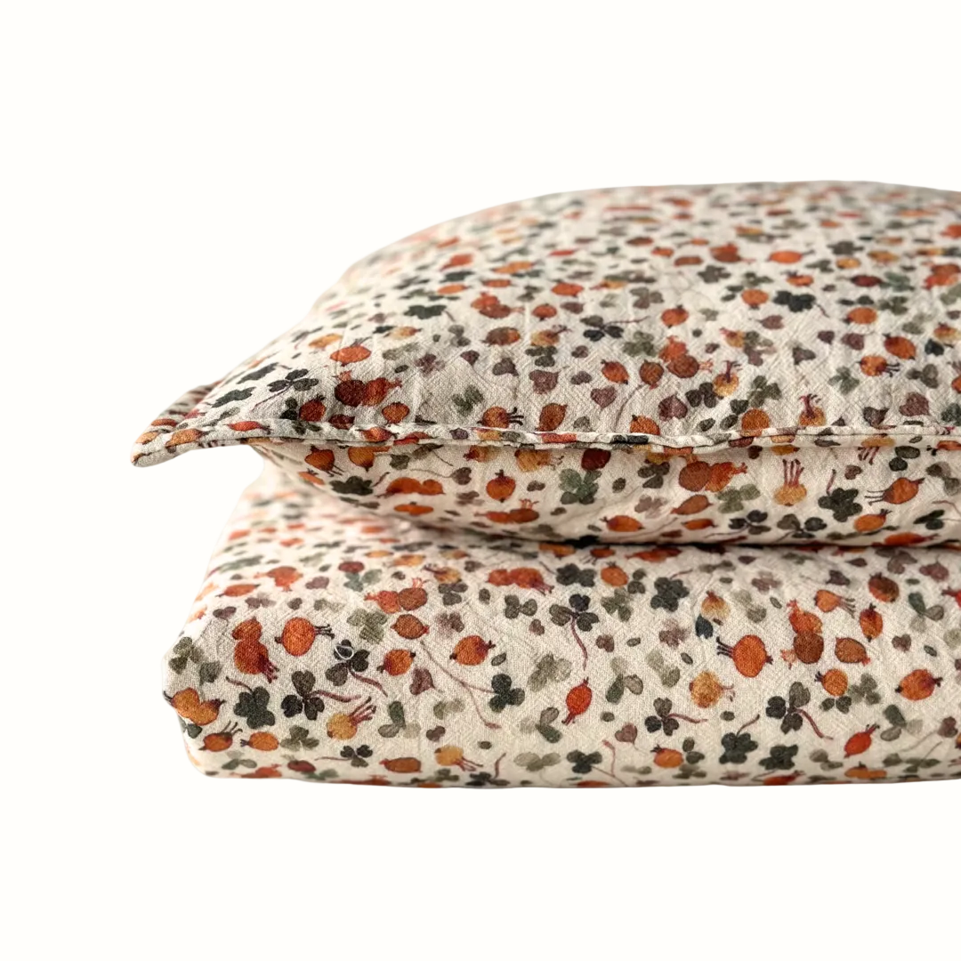 Bäddset Junior i ekologisk bomull – Rose Hip