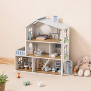 Dockhus Nordic i trä med belysning – BaraBaby, bild 15
