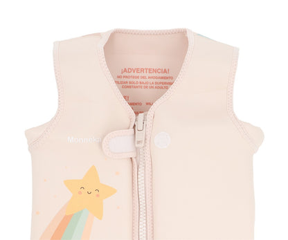 Simmväst Barn Tutete Starlight 1–2 år – Flytväst för Pool, Sjö & Hav