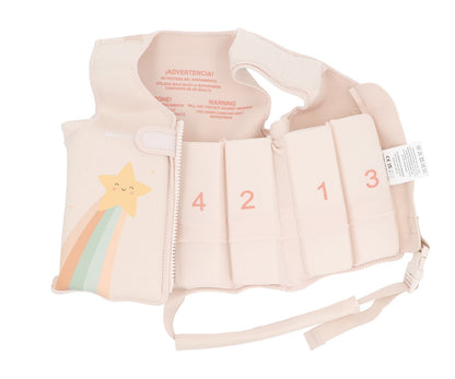 Simmväst Barn Tutete Starlight 1–2 år – Flytväst för Pool, Sjö & Hav