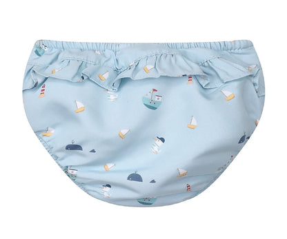 Badblöja Barn Med Volang Tutete Fishing Boat 18–24 månader – UPF 50+