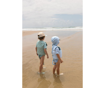 Simmväst Barn Tutete Fishing Boat 3–6 år – Flytväst för Pool & Hav