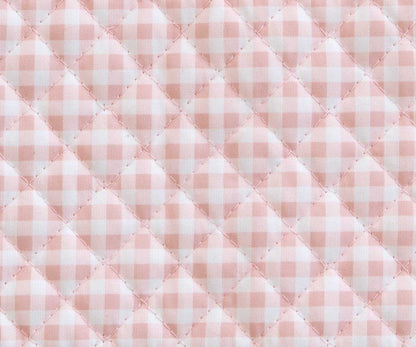 Dockvagn Rosa Vichy – vikbar barnvagn för dockor