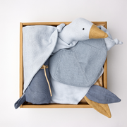 Baby presentbox Crystal Blue, 3 delar | Saga Copenhagen