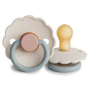 FRIGG Daisy napp Cotton Candy i naturgummi – TISU – detaljbild 3