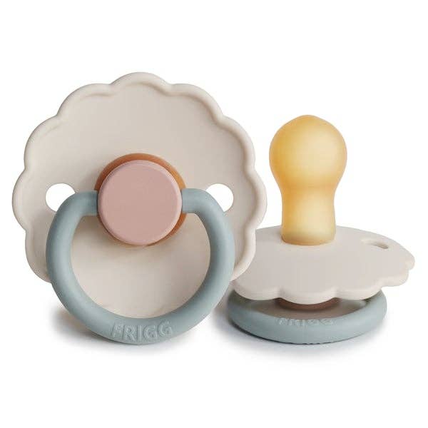 FRIGG Daisy napp Cotton Candy i naturgummi – TISU – detaljbild 3