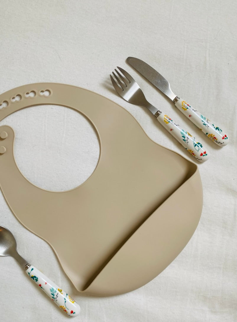 Silikonhaklapp för baby i mönstrad design – BaraBaby – bild 6