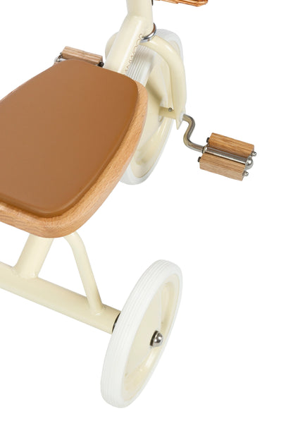 Cream Trehjuling Banwood Trike Premium Barn Cykel Pedaler 2–6 år Skandinavisk Design