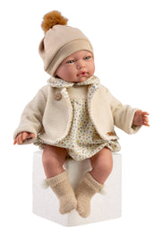 Verklighetstrogen babydocka Cris med tyngd – 42 cm