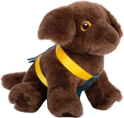 Leksakshund Labrador med transportväska och vårdtillbehör