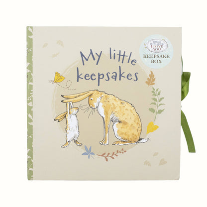 Baby minneslåda – Guess How Much I Love You Keepsake Box