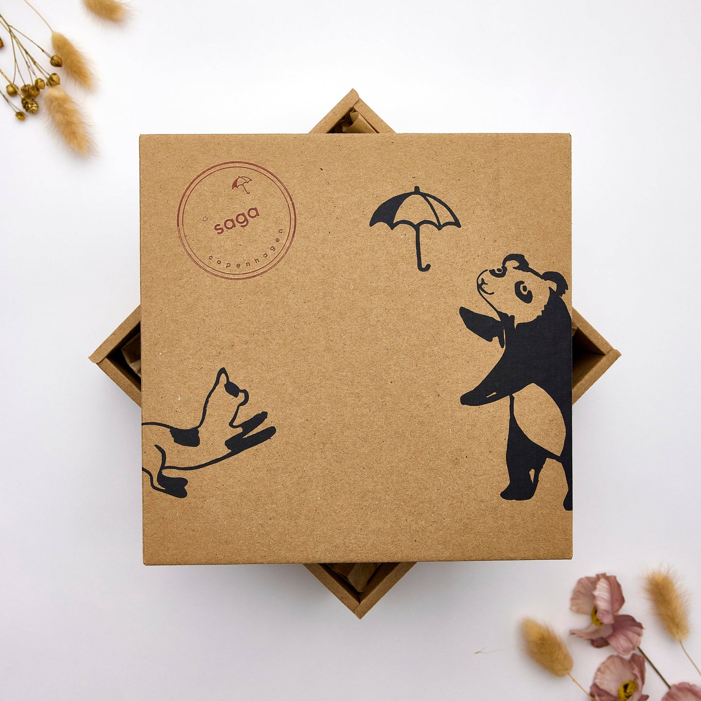 Ekologisk presentbox till nyfödd – Blue Cloud