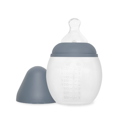 Nappflaska Cobalt Blue 240 ml (0–24 månader) – Élhea | BPA-fri & Antikolik