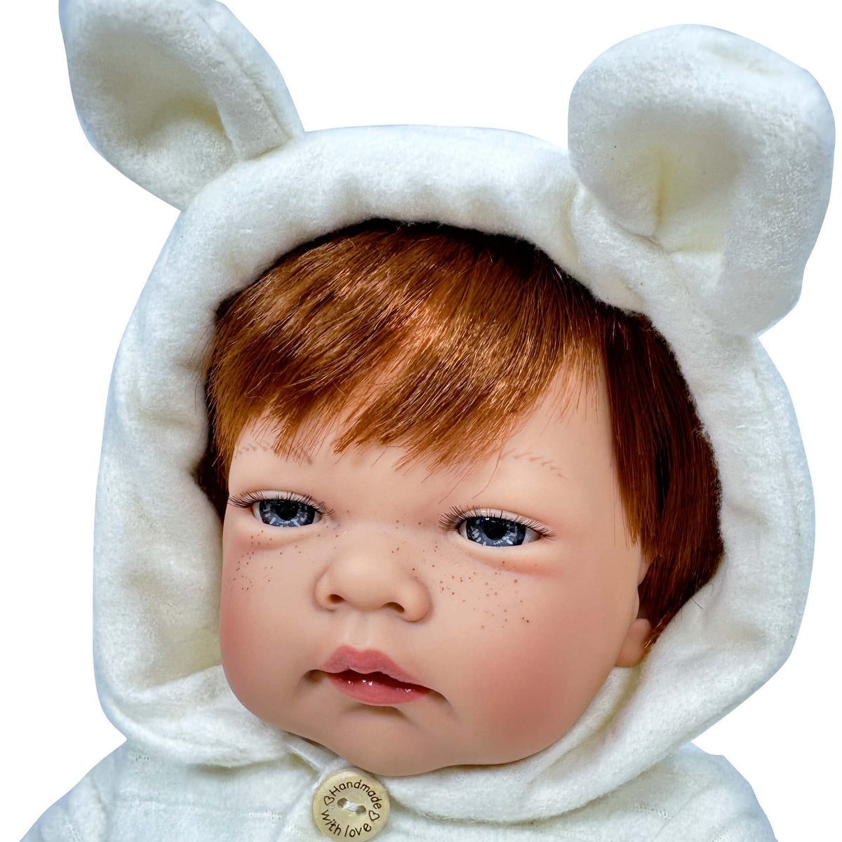 Docka Teddy – mjuk kropp, 45 cm