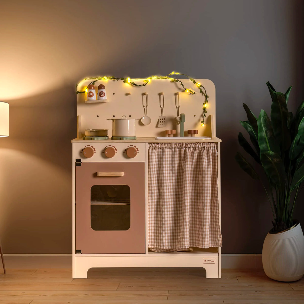 Barnkök i trä – Rustic Leaf – ROBUD – BaraBaby – produktbild 2