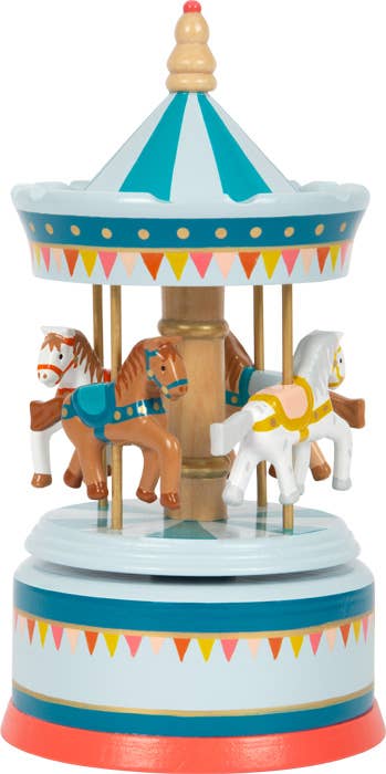 Speldosa Hästkarusell Cirkus