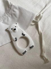 Silikonbitring Isbjörn för baby – BaraBaby – detaljbild 2