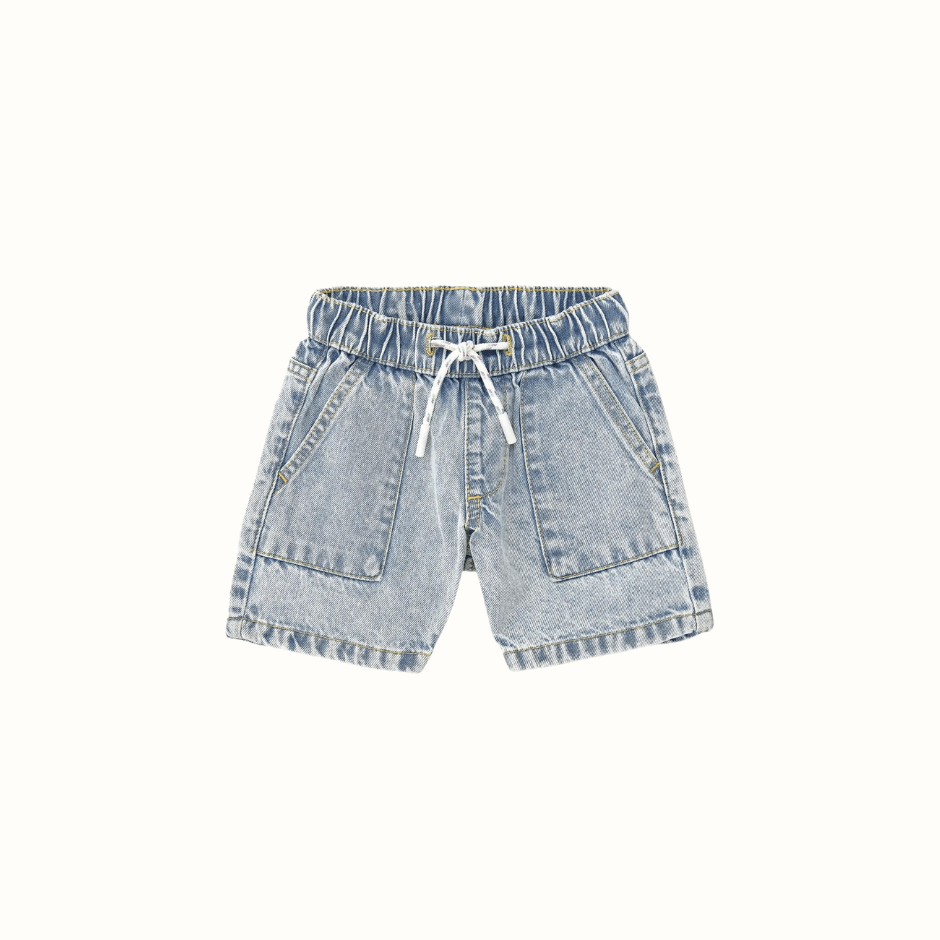 Barcelona jeansshorts för barn i denim – Charangas