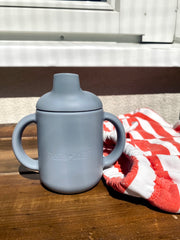 Silikonmugg för baby – Salvia – BaraBaby – detaljbild 2