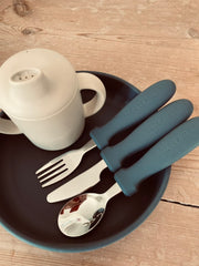 Silikonmugg för baby – neutral – BaraBaby – detaljbild 4