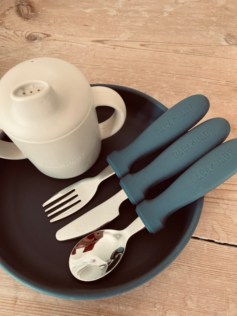 Silikonmugg för baby – neutral – BaraBaby – detaljbild 4