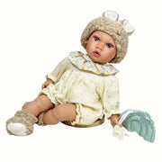 Babydocka Little Susette Cream – 40 cm – Nines Artesanals d'Onil Dolls