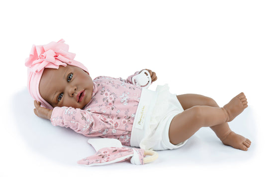 Babydocka Gala Pink med mjuk kropp – 45 cm