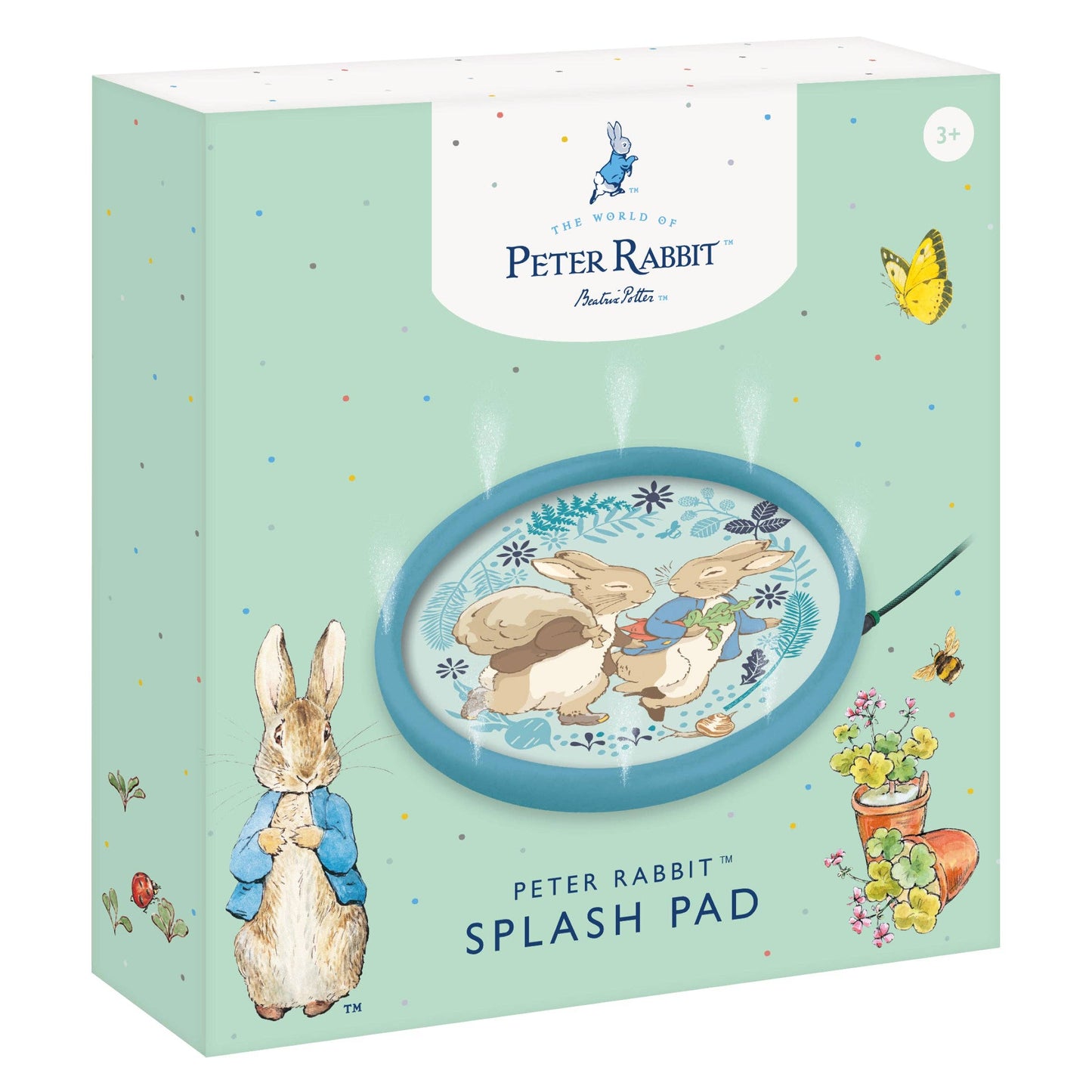 Peter Rabbit Splash Pad – Vattenlek för barn i trädgården (150 cm)