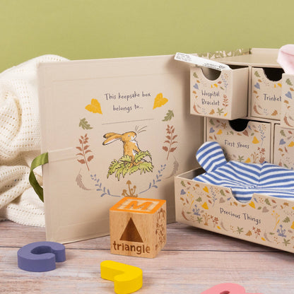 Baby minneslåda – Guess How Much I Love You Keepsake Box