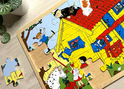 Pippi träpussel med ram – Barbo Toys, bild 4