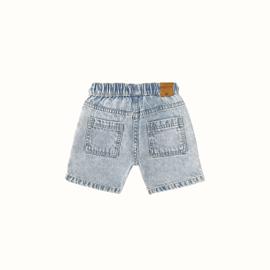 Barcelona jeansshorts för barn i denim – Charangas – bild 3