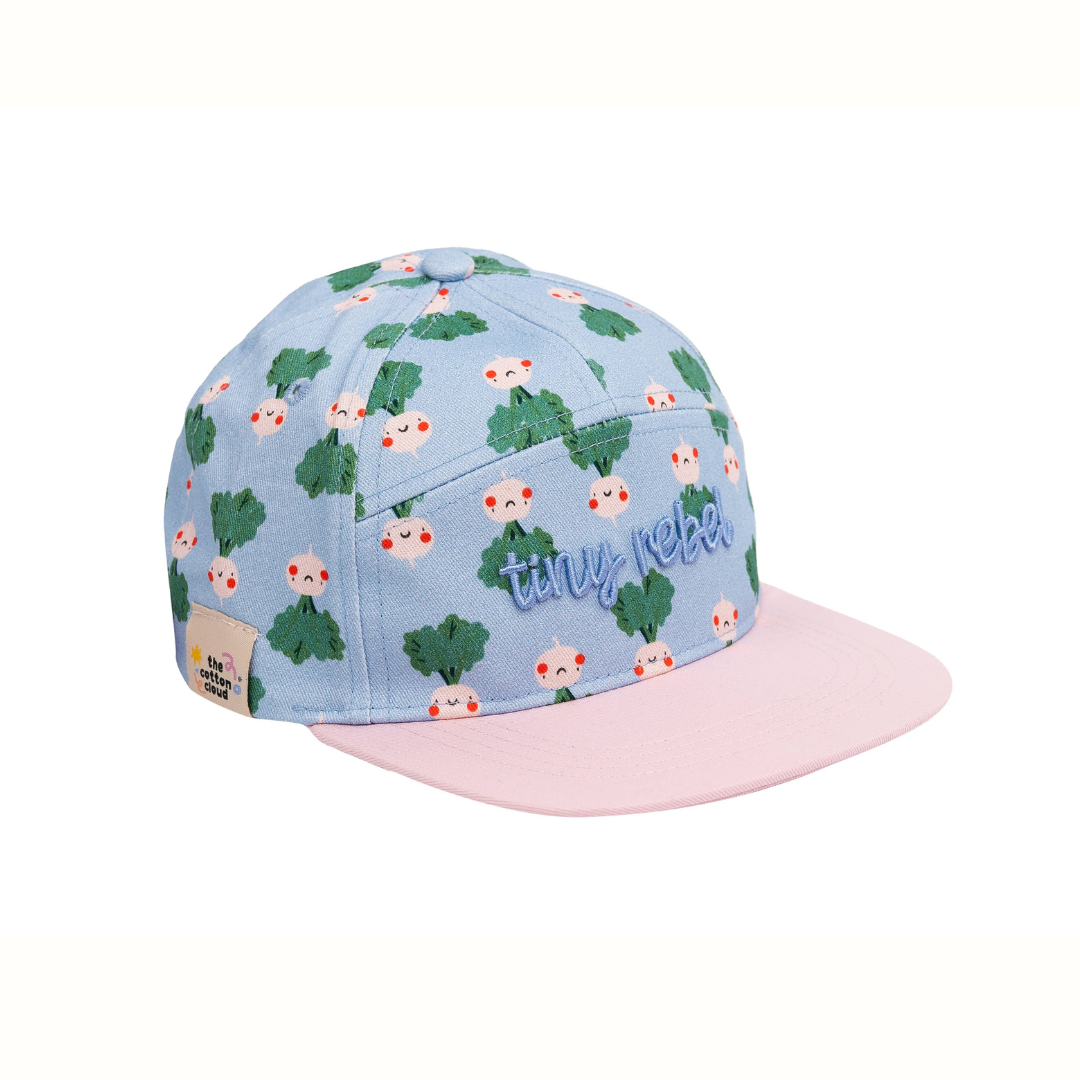 Barnkeps Veggie Pals i bomull – the cotton cloud