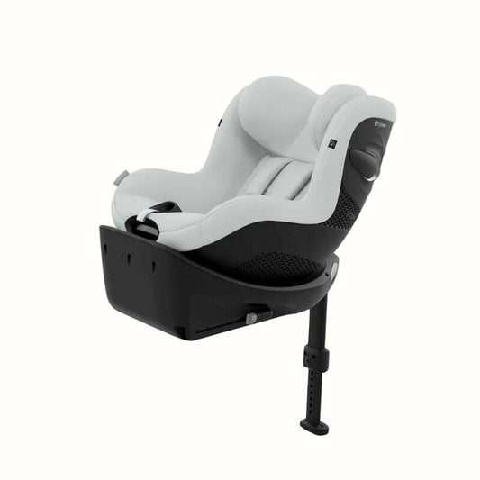 Cybex Sirona Gi i-Size Fog Grey – roterande barn bilstol 0–4 år med inbyggd ISOFIX-bas