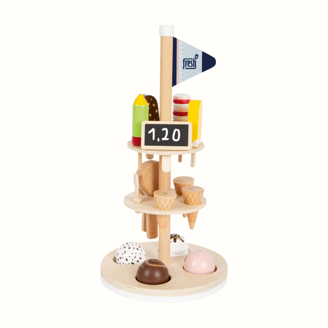 Glasskiosk Fresh i trä – small foot