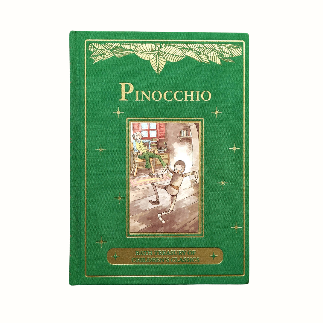 Pinocchio - Illustrerad klassisk barnbok på engelska