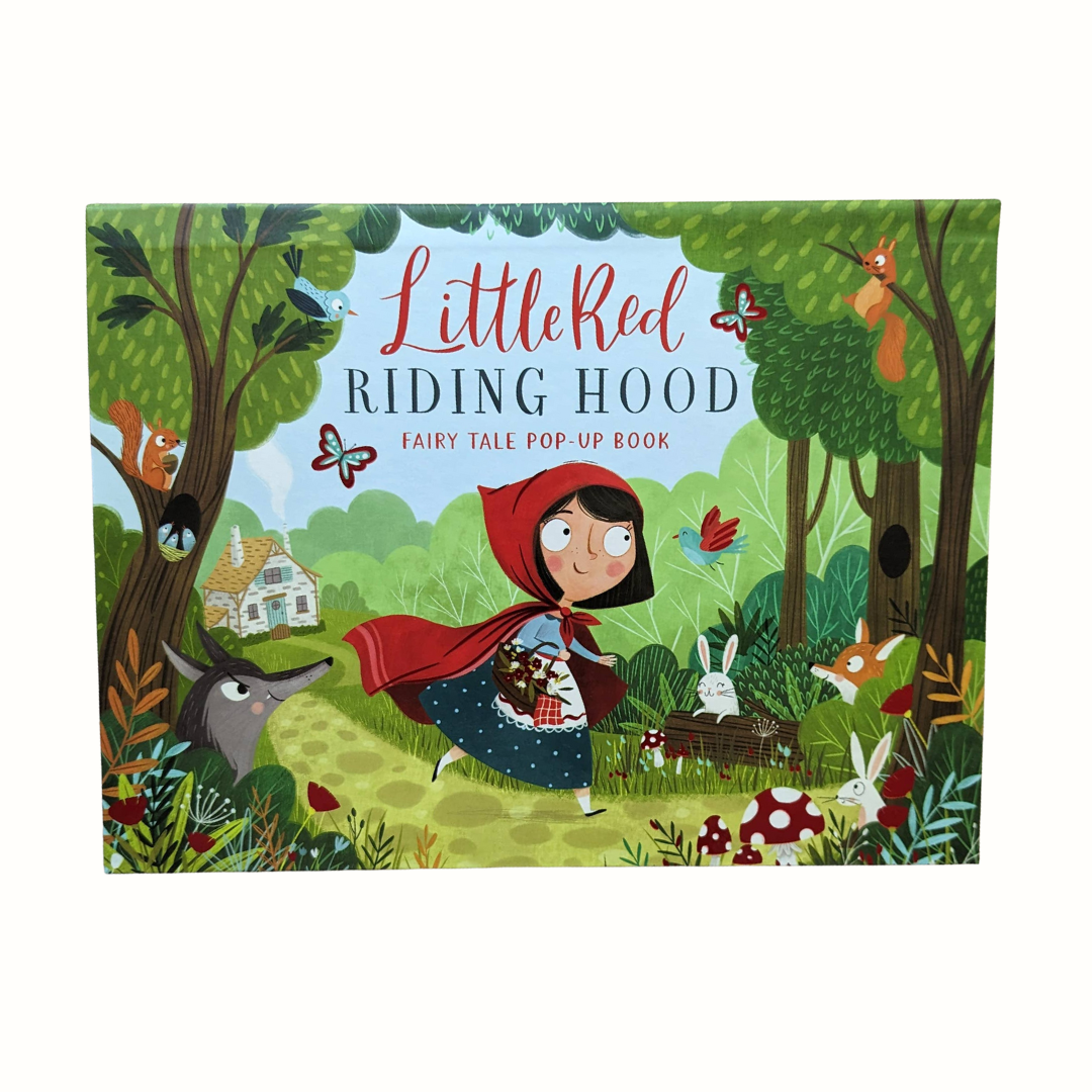 Rödluvan pop-up bok för barn – Little Red Riding Hood (på engelska)