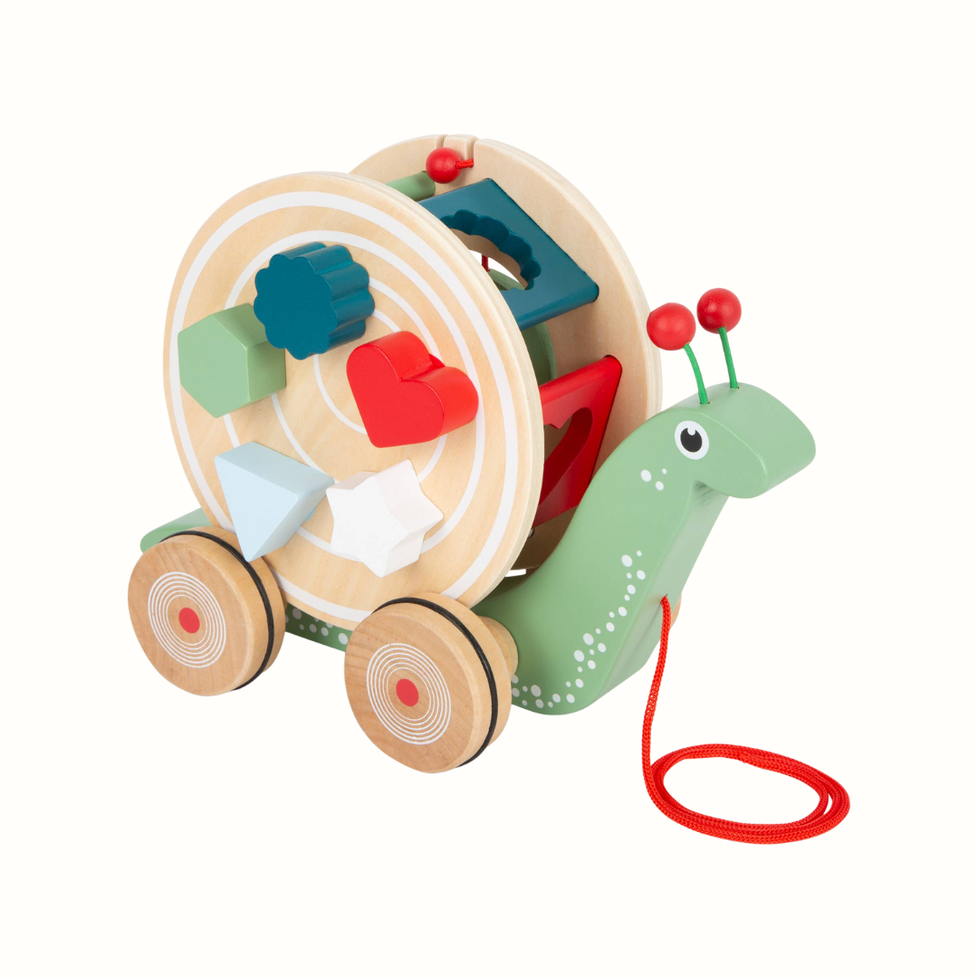 Dragdjur snigel med formsortering – small foot