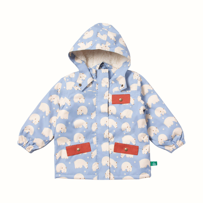 Children's winter jacket – Snow Bears Recycled Waterproof (100% recycled, waterproof 5,000 mm) | Little Green Radicals
