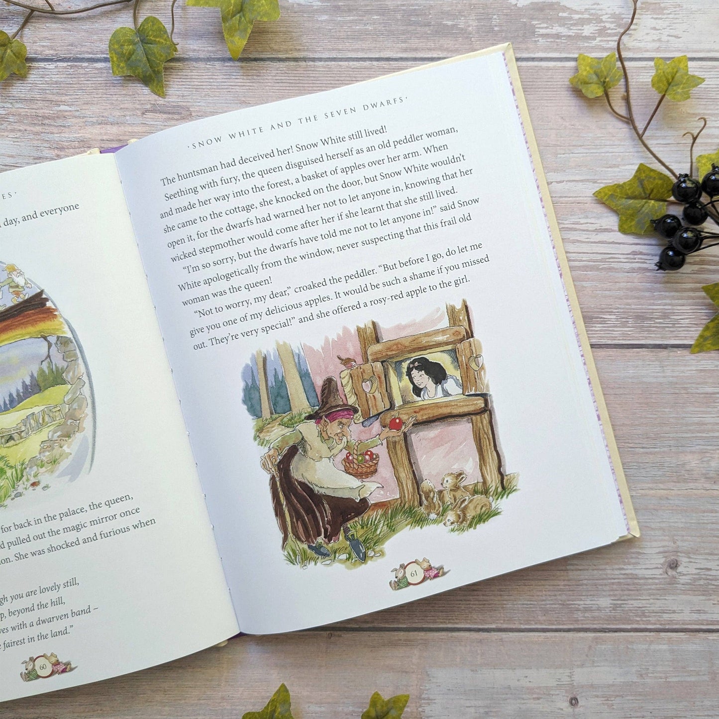 Illustrerad sagobok – A Treasury of Bedtime Stories (klassiska godnattsagor för barn - på engelska))