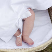 Ekologiskt bäddset baby – Vit percale – Summerville organic