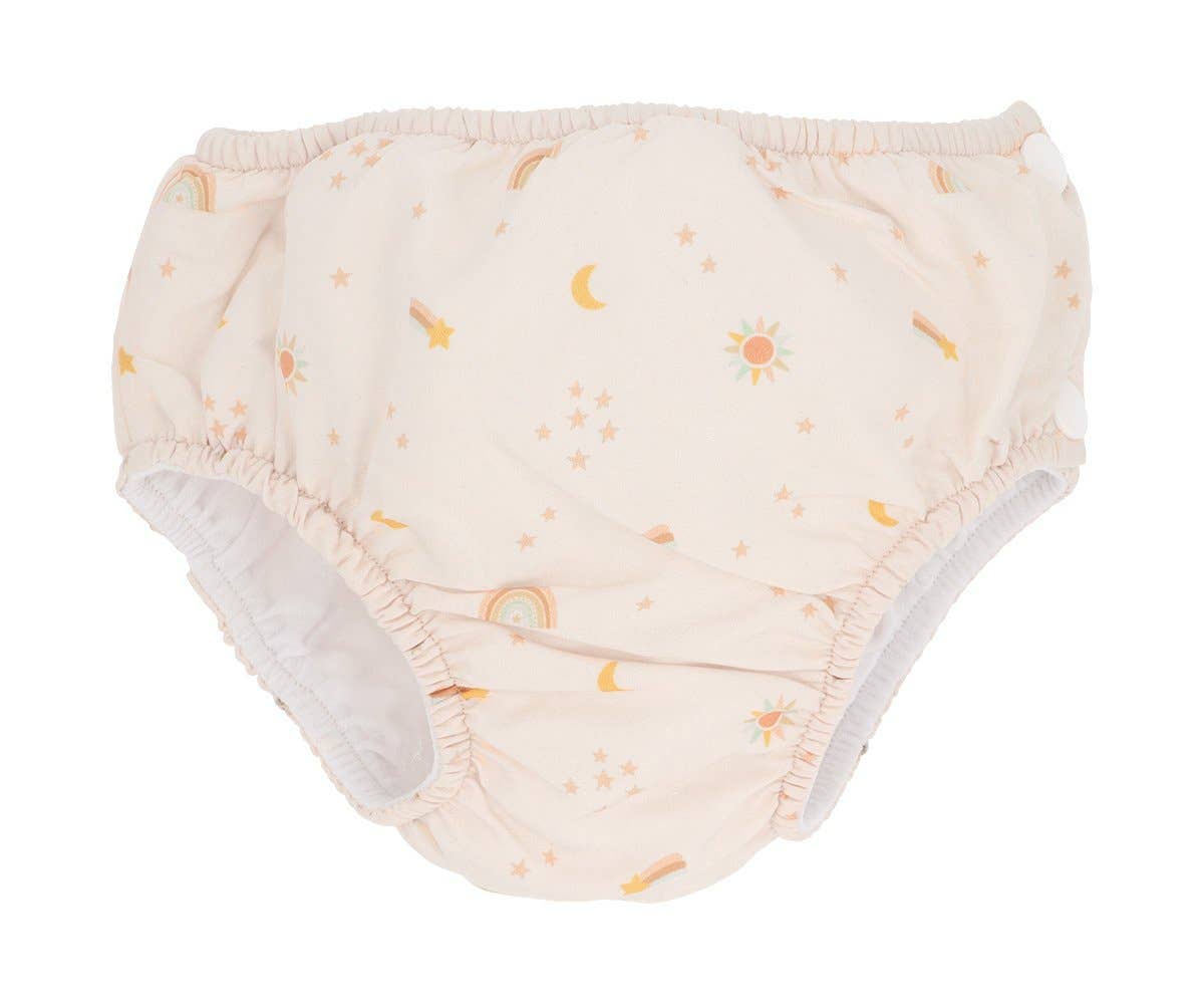 Badblöja Barn Tutete Starlight 6–12 månader – UPF 50+ Swim Diaper