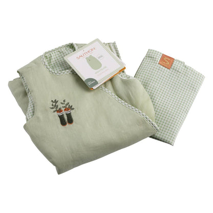 Baby Sovpåse Nyfödd Sauthon Botanica Green – 3.5 TOG | 0–1 mån | NF EN 16781