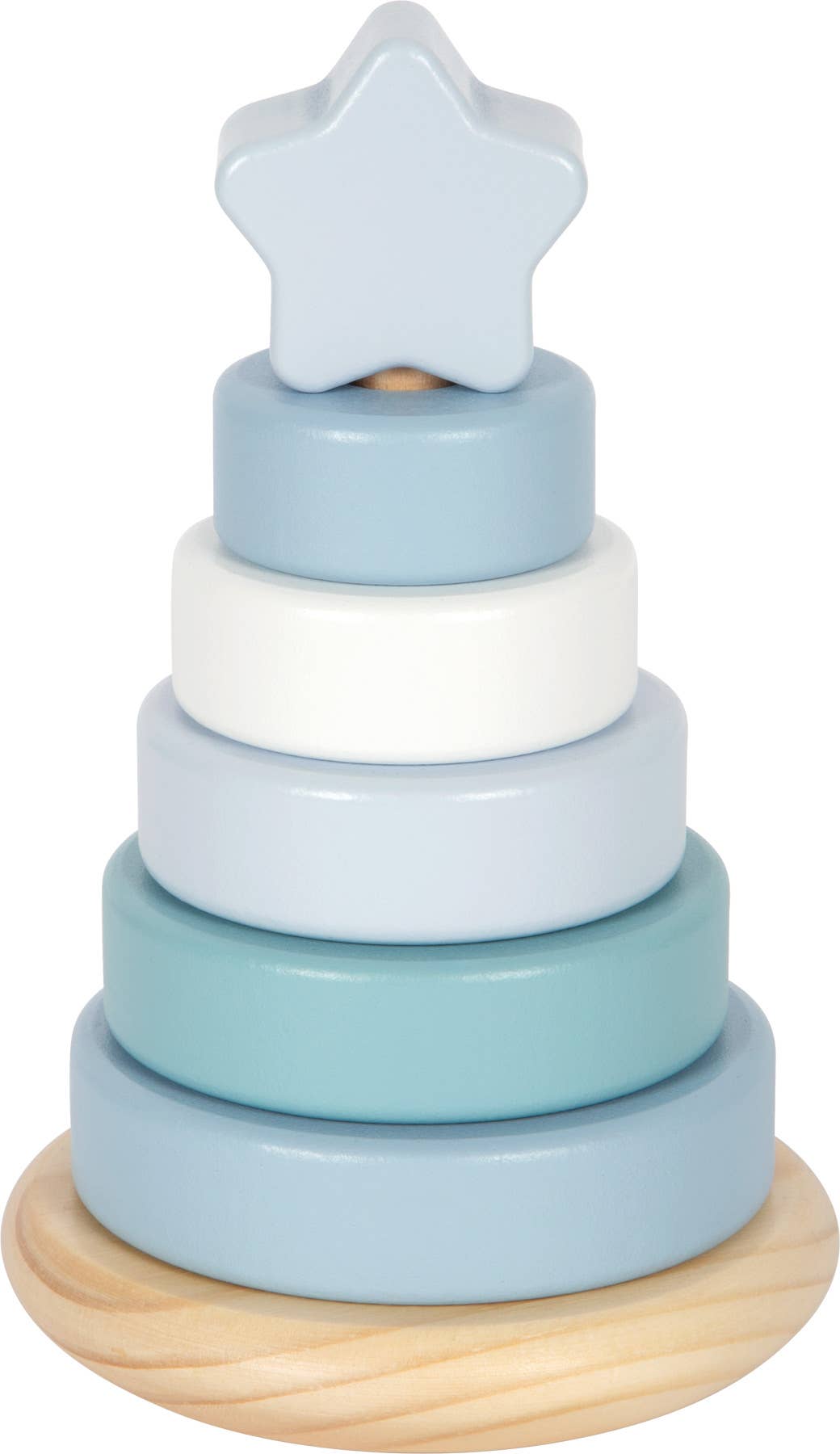 Stapeltorn blått med stjärna – small foot, bild 7