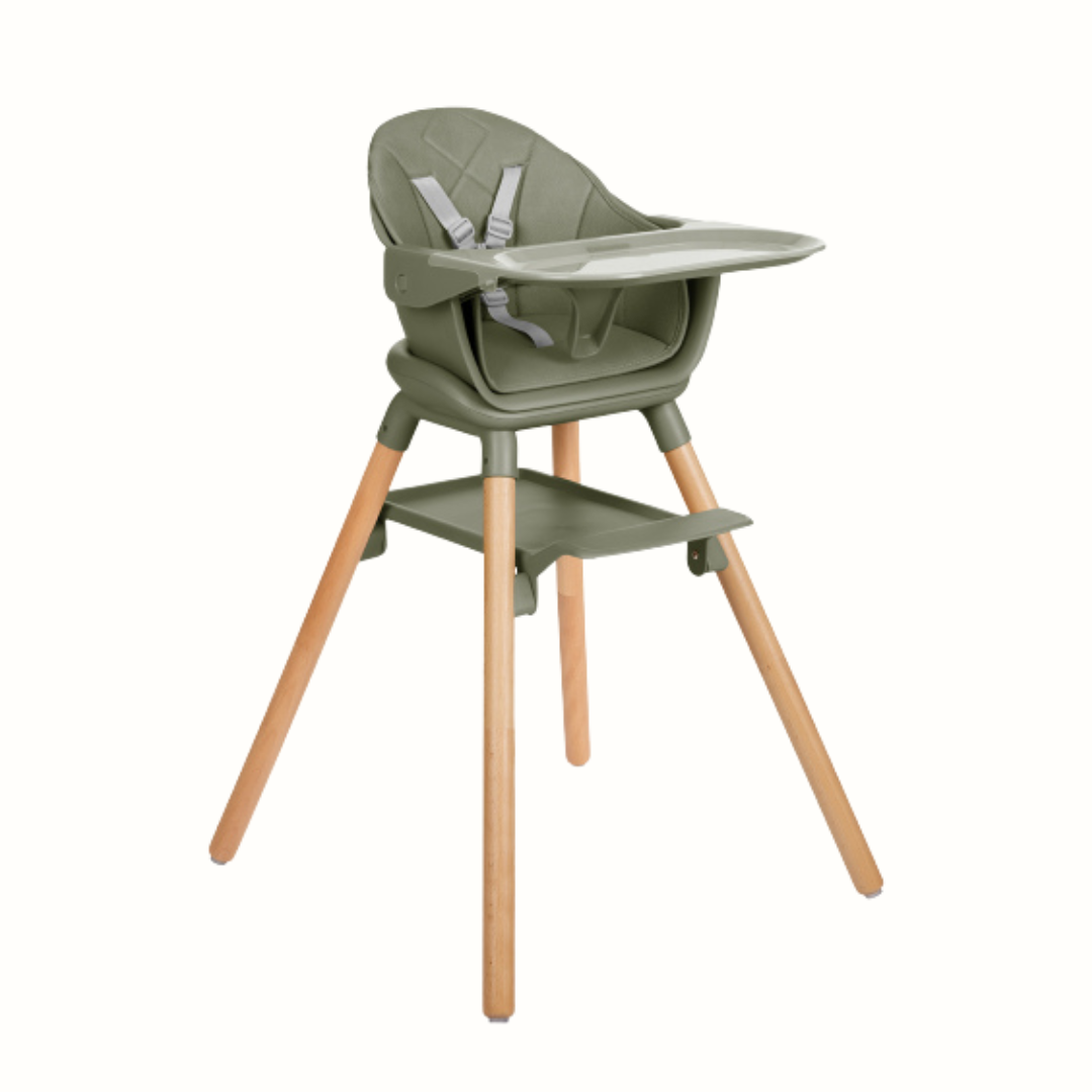 Matstol 2-i-1 Woody – KikkaBoo – produktbild 2