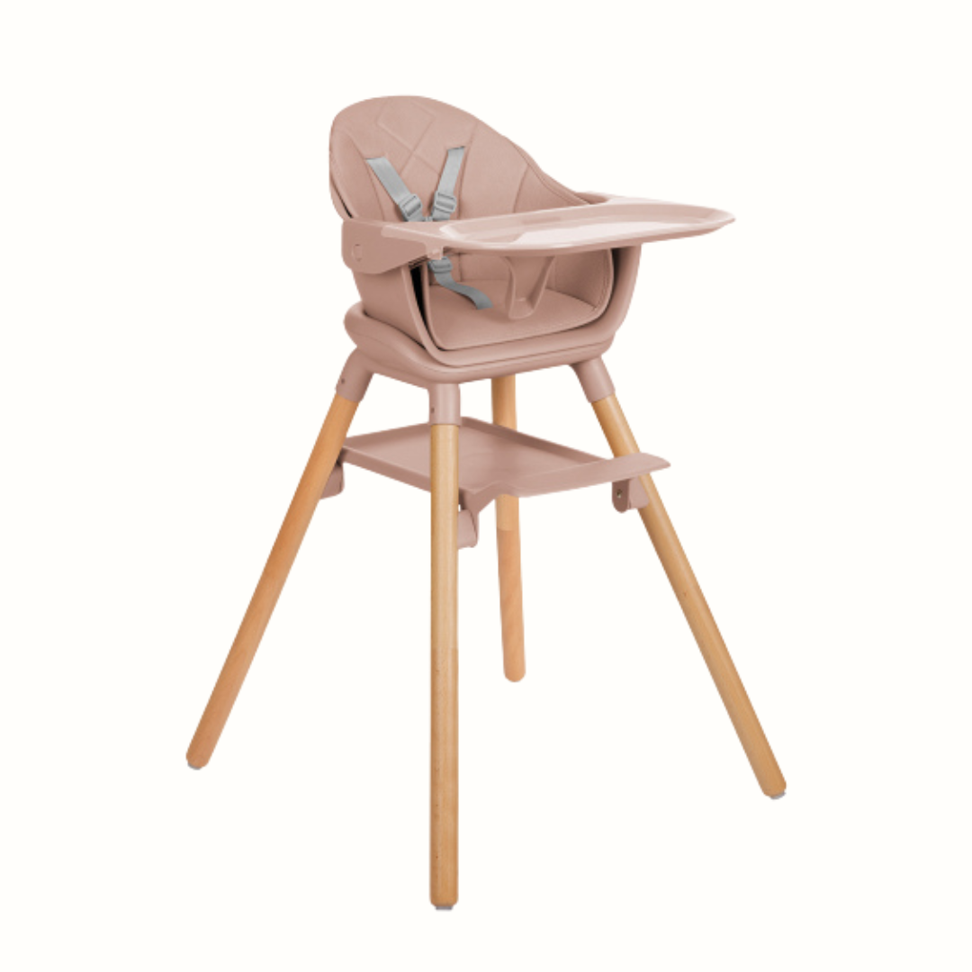 Matstol 2-i-1 Woody – KikkaBoo – produktbild 3