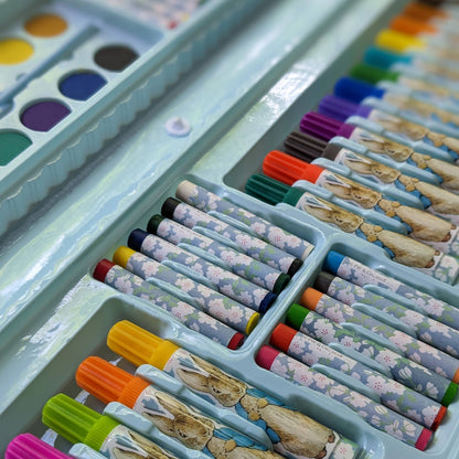 Peter Rabbit målar- och konstnärsset för barn – 87 delar (World of Beatrix Potter)