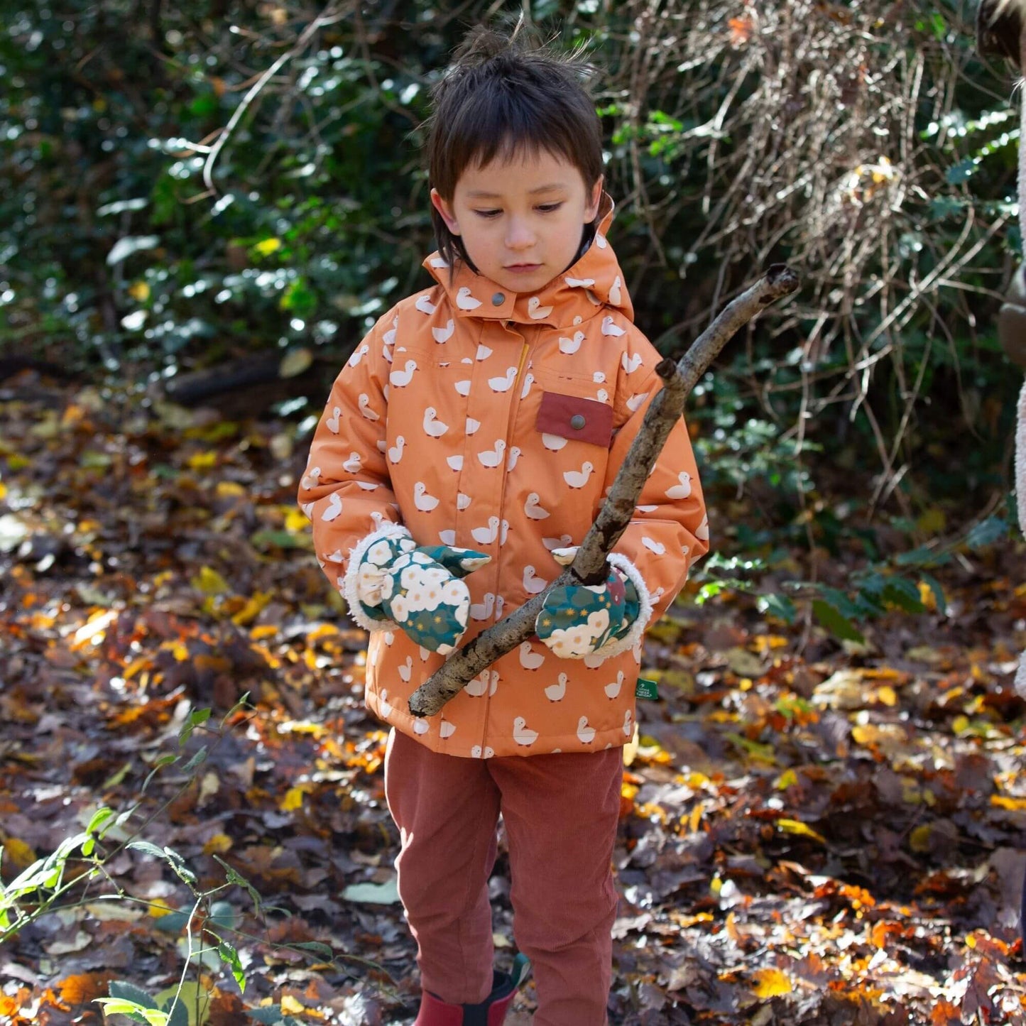 Hedgerow sherpa-vantar för nyfödd (0–6 mån) – ekologiska & varma