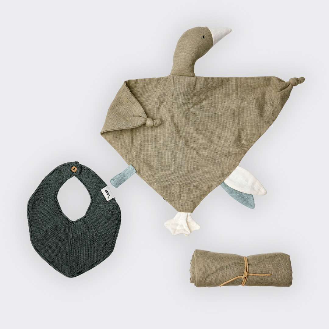 Baby Gift Box med 3 ekologiska produkter – Green Tea