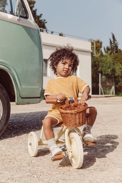 Cream Trehjuling Banwood Trike Premium Barn Cykel Pedaler 2–6 år Skandinavisk Design