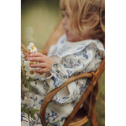 Bloom blus i ekologisk muslin – Lil' Paradise Copenhagen – detaljbild 3